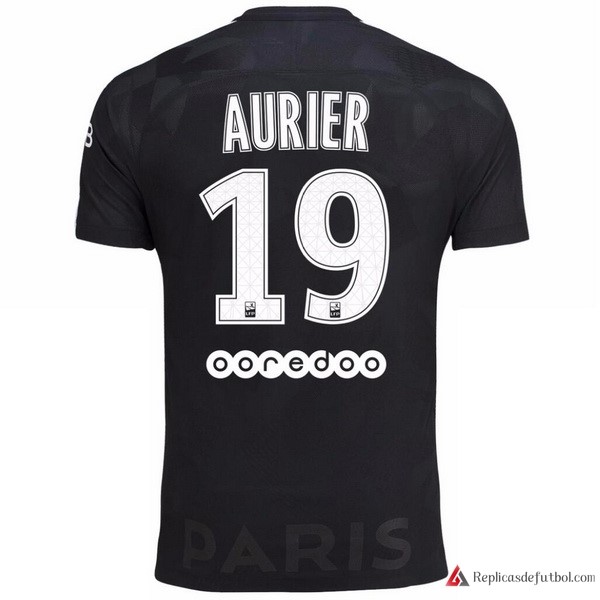 Camiseta Paris Saint Germain Tercera equipación Aurier 2017-2018